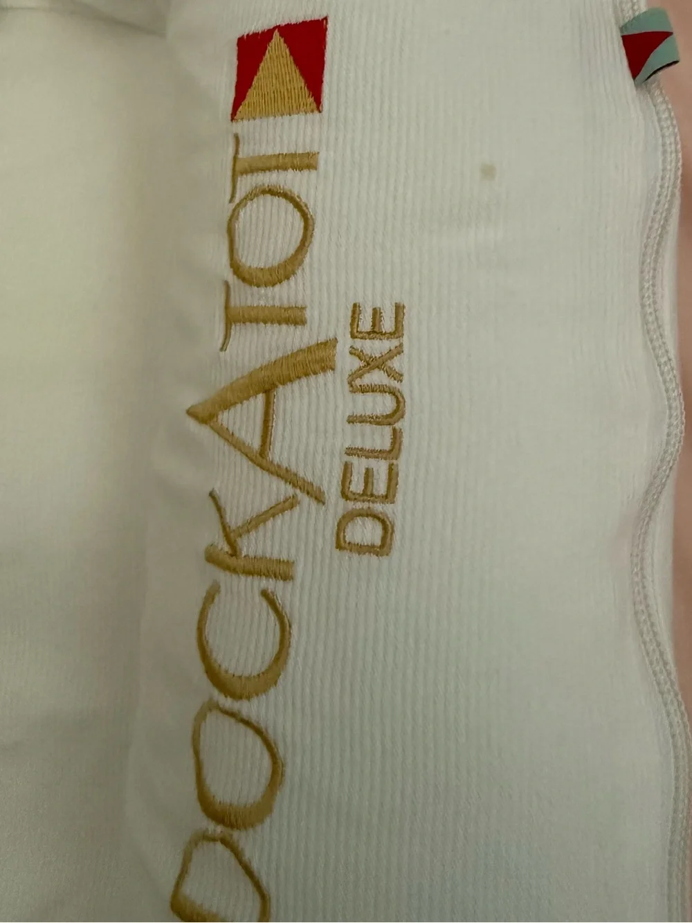 DockATot Deluxe Infant Lounger in White